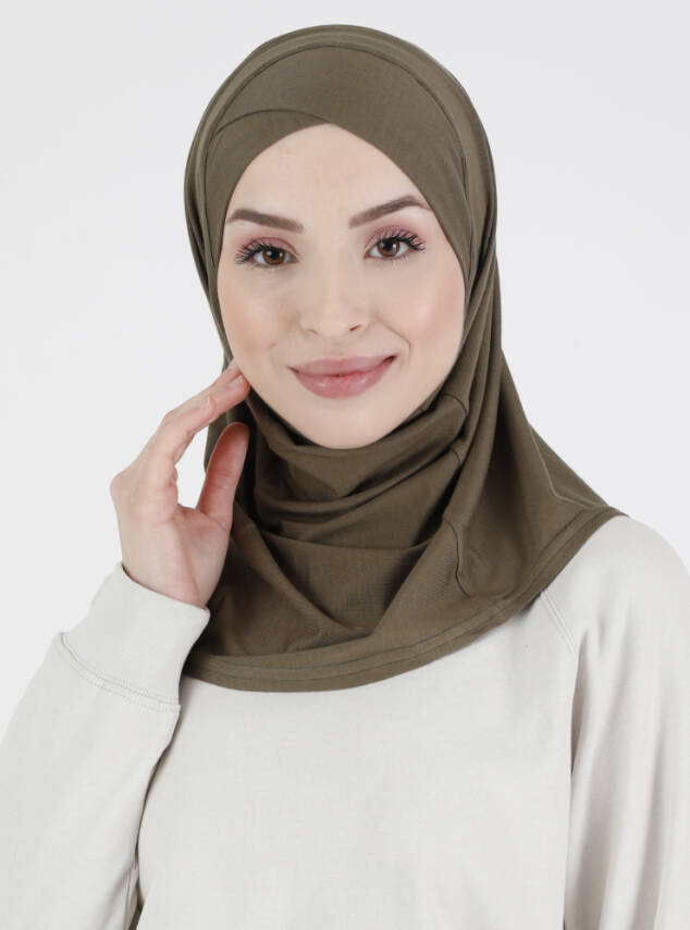 Premium Hanfendy Çapraz Spor Hijab - 56