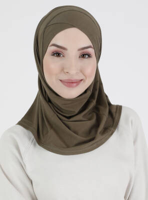 Premium Hanfendy Çapraz Spor Hijab - 57
