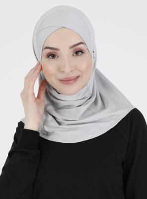 Premium Hanfendy Çapraz Spor Hijab - 61