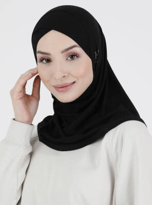 Premium Hanfendy Cross Sport Hijab - 3
