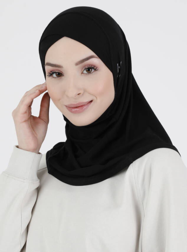 Premium Hanfendy Cross Sport Hijab - 3