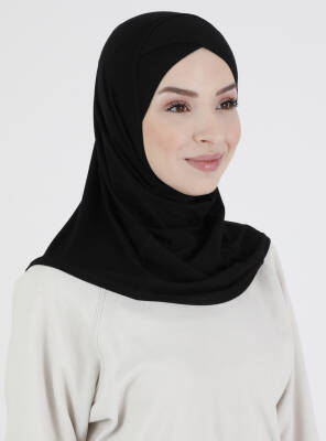 Premium Hanfendy Cross Sport Hijab - 4