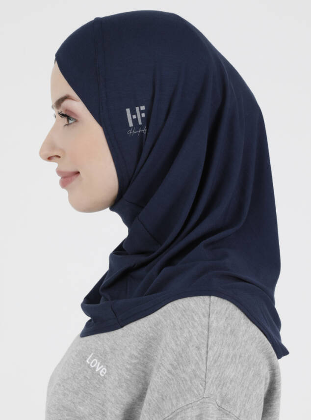 Premium Hanfendy Cross Sport Hijab - 12