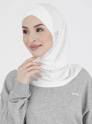 Premium Hanfendy Cross Sport Hijab - 15