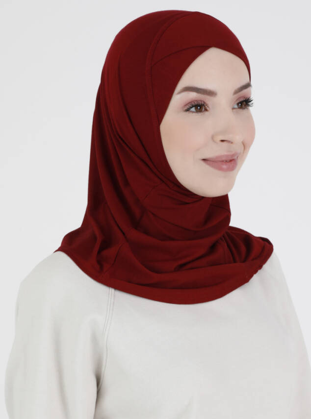 Premium Hanfendy Cross Sport Hijab - 19