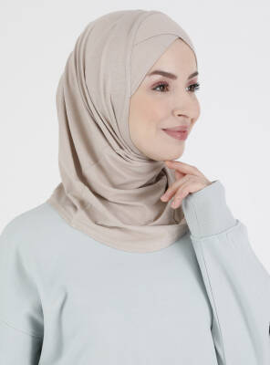 Premium Hanfendy Cross Sport Hijab - 30