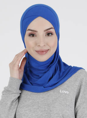 Premium Hanfendy Cross Sport Hijab - 42