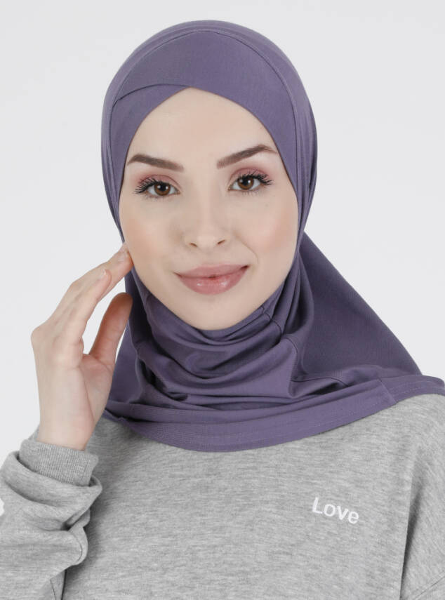 Premium Hanfendy Cross Sport Hijab - 46
