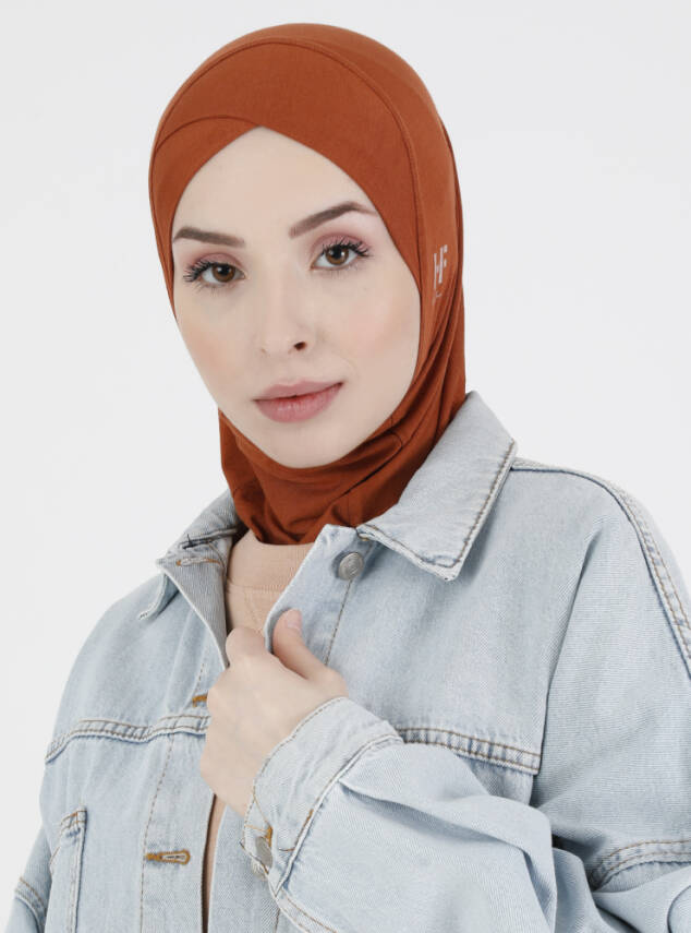 Premium Hanfendy Cross Sport Hijab - 72