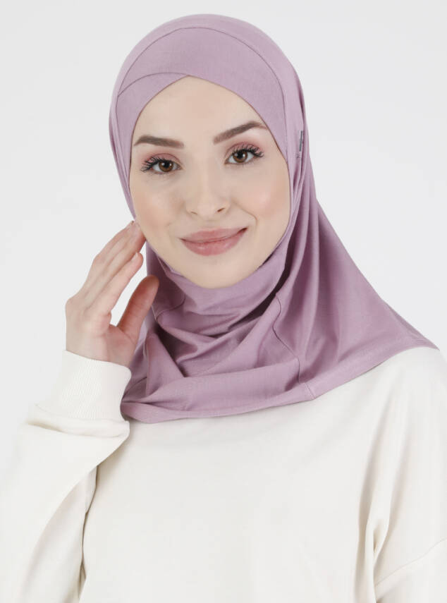 Premium Hanfendy Cross Sport Hijab - 85