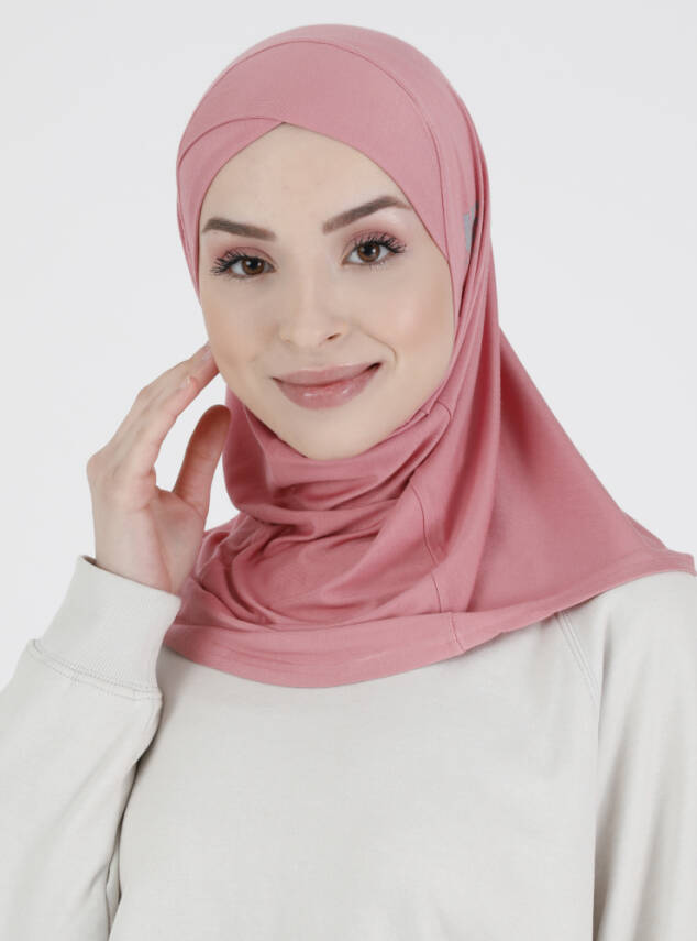 Premium Hanfendy Cross Sport Hijab - 88