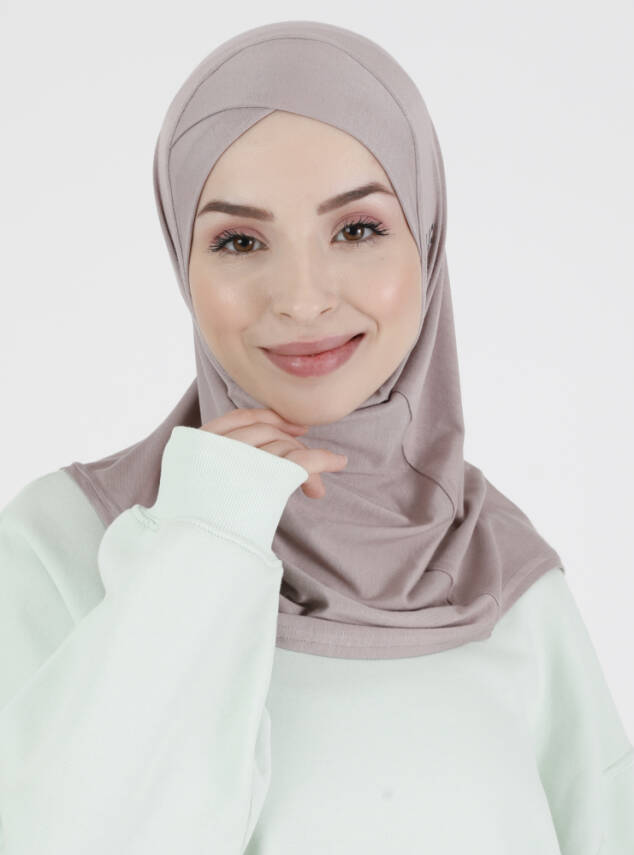 Premium Hanfendy Cross Sport Hijab - 109