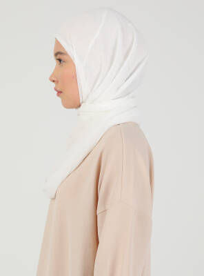 Premium Hijablı Şifon Kumaş Şal - 20