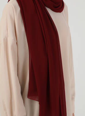 Premium Hijablı Şifon Kumaş Şal - 26