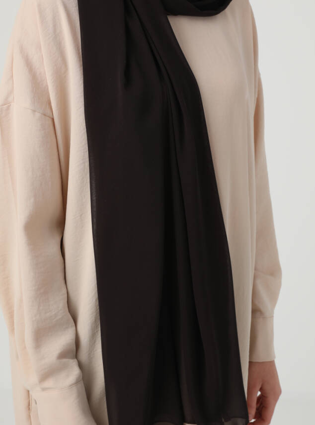 Premium Hijablı Şifon Kumaş Şal - 31