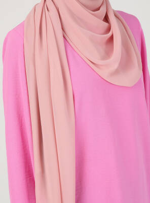 Premium Hijablı Şifon Kumaş Şal - 46