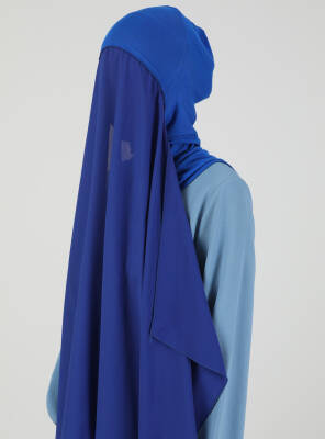 Premium Hijablı Şifon Kumaş Şal - 47