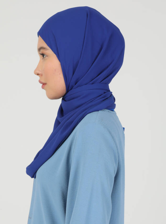 Premium Hijablı Şifon Kumaş Şal - 50