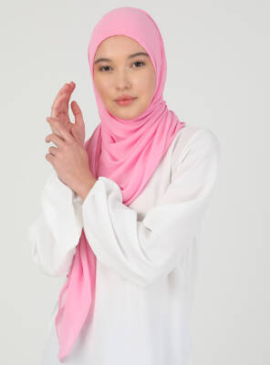 Premium Hijablı Şifon Kumaş Şal - 64