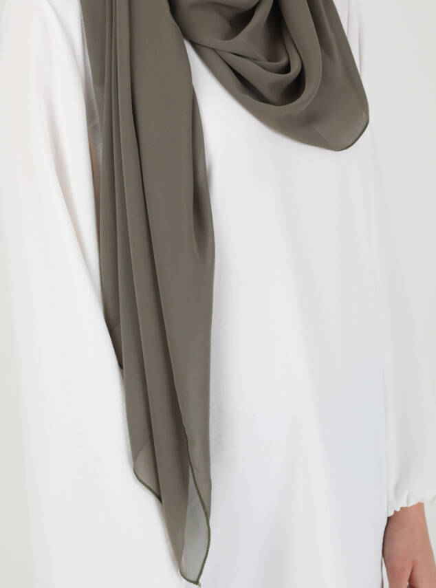 Premium Hijablı Şifon Kumaş Şal - 71