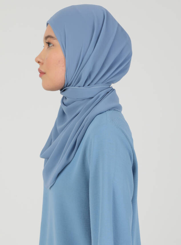 Premium Hijablı Şifon Kumaş Şal - 75