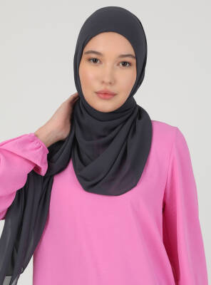 Premium Hijablı Şifon Kumaş Şal - 78