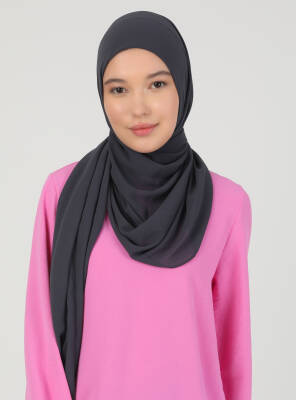 Premium Hijablı Şifon Kumaş Şal - 79