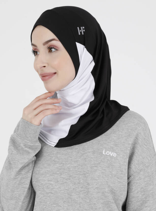 Renkli Sport Hijab - 2