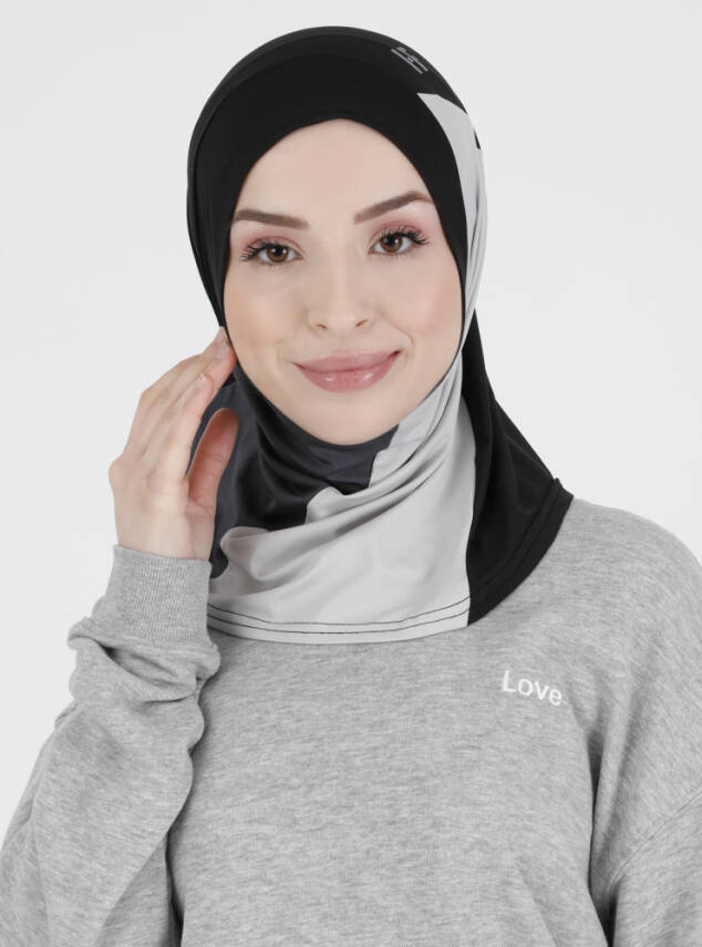 Renkli Sport Hijab - 6