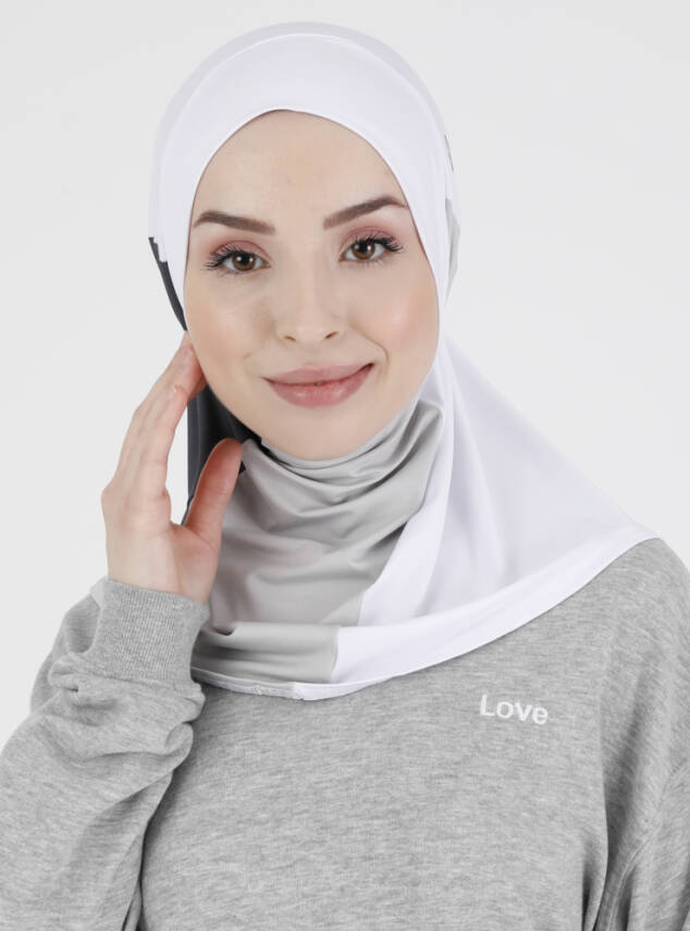Renkli Sport Hijab - 10