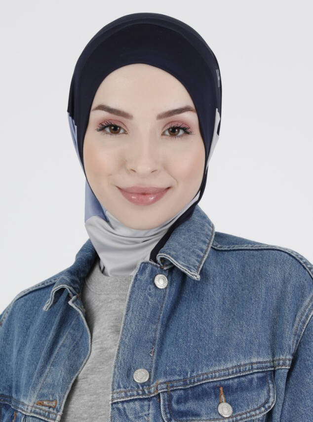 Renkli Sport Hijab - 17