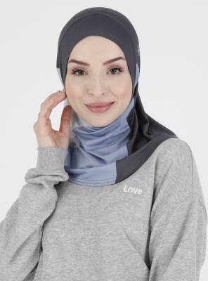 Renkli Sport Hijab - 41