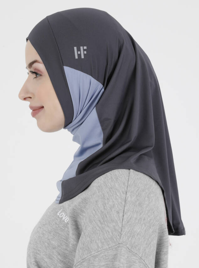 Renkli Sport Hijab - 1