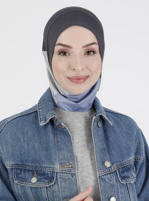 Renkli Sport Hijab - 43