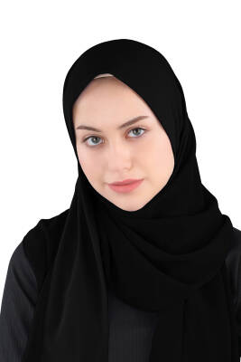 Sandy Bağlamalı Şifon Şal - 3