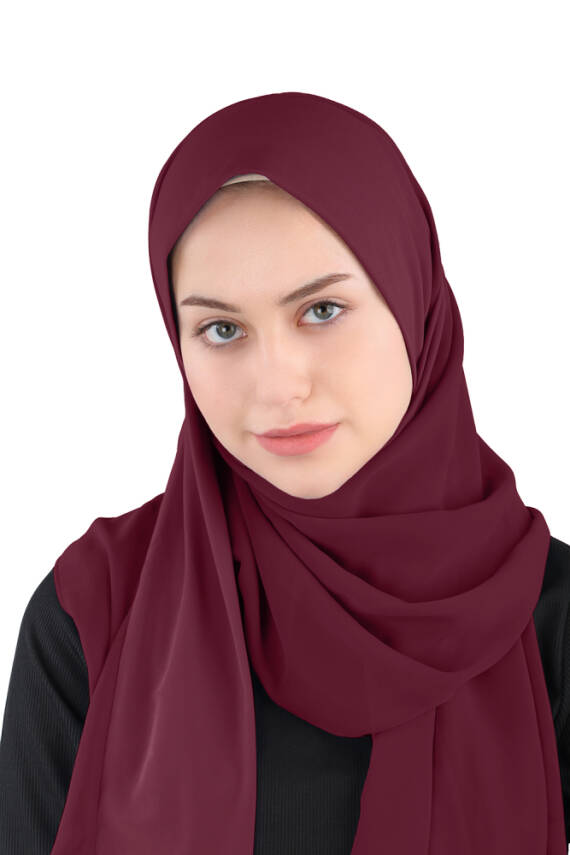 Sandy Bağlamalı Şifon Şal - 15