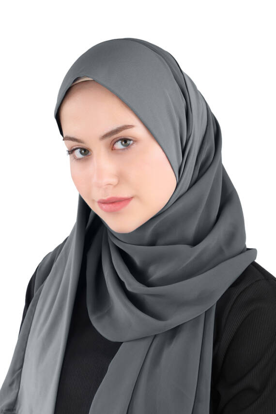 Sandy Bağlamalı Şifon Şal - 36