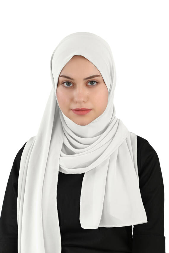 Sandy Pratik Hazır Şifon Şal - 10