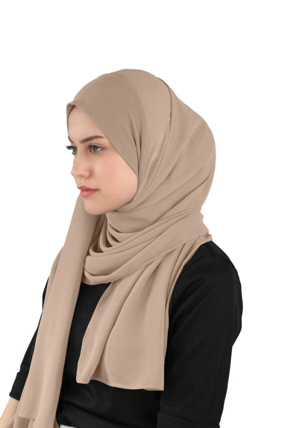 Sandy Pratik Hazır Şifon Şal - 17