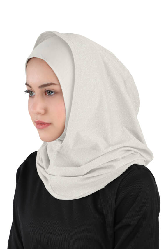 Simli Abiye Pratik Hijab - 8