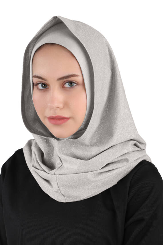 Simli Abiye Pratik Hijab - 26