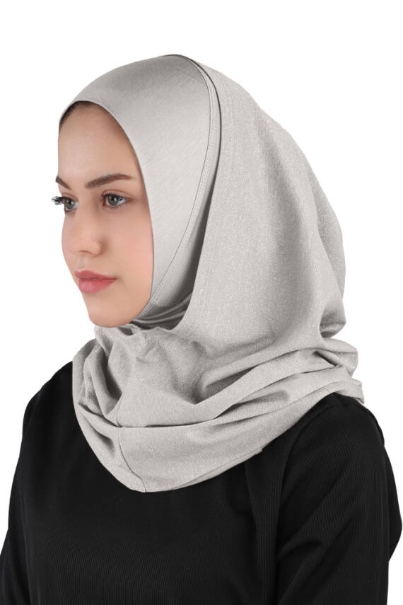 Simli Abiye Pratik Hijab - 27