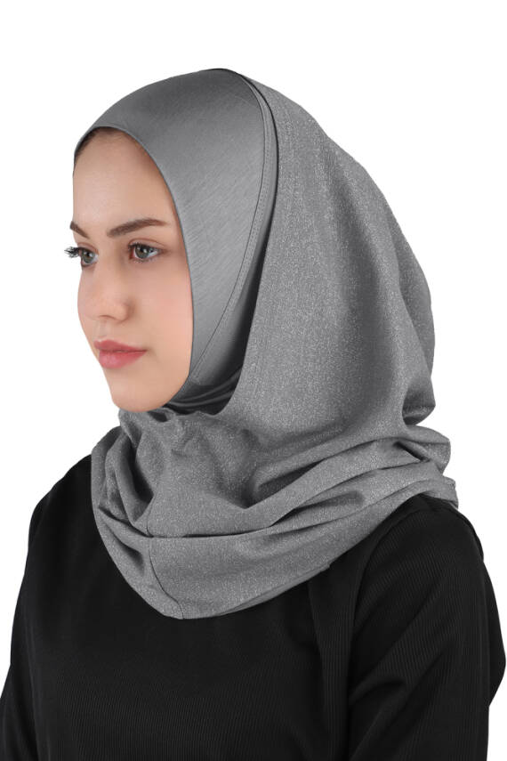 Simli Abiye Pratik Hijab - 31