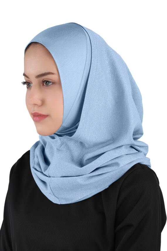 Simli Abiye Pratik Hijab - 35