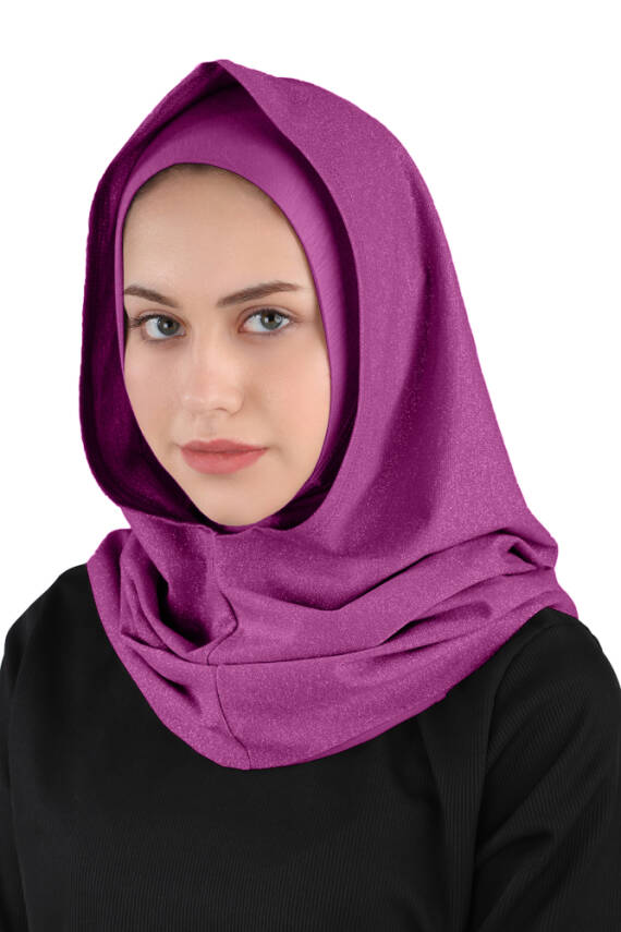 Simli Abiye Pratik Hijab - 46
