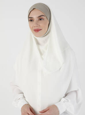Simli Kumaş Krep Rahat Türban - 10