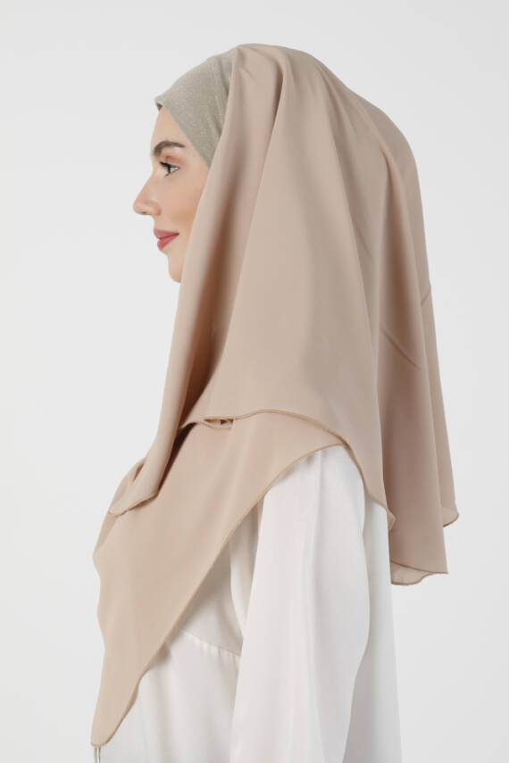 Simli Kumaş Krep Rahat Türban - 23