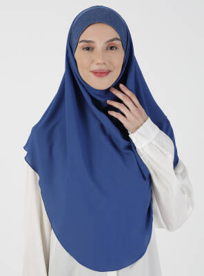 Simli Kumaş Krep Rahat Türban - 25