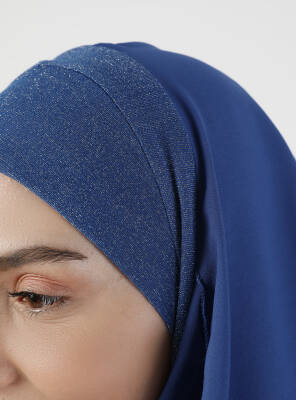 Simli Kumaş Krep Rahat Türban - 28