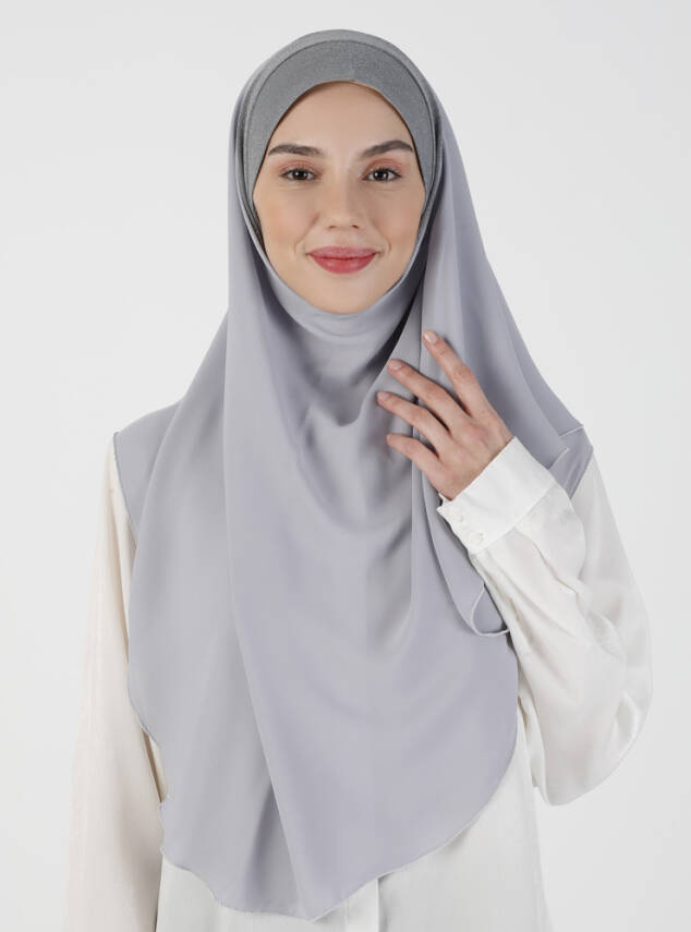 Simli Kumaş Krep Rahat Türban - 29